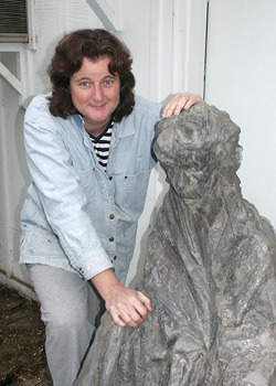 Margot McMahon with Seated Figure